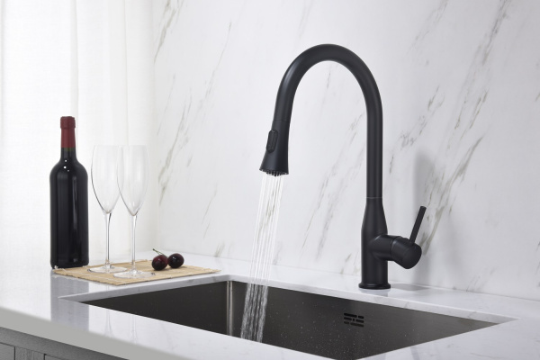 Смеситель для кухни с выдвижной лейкой Timo Saona 2336/03FL